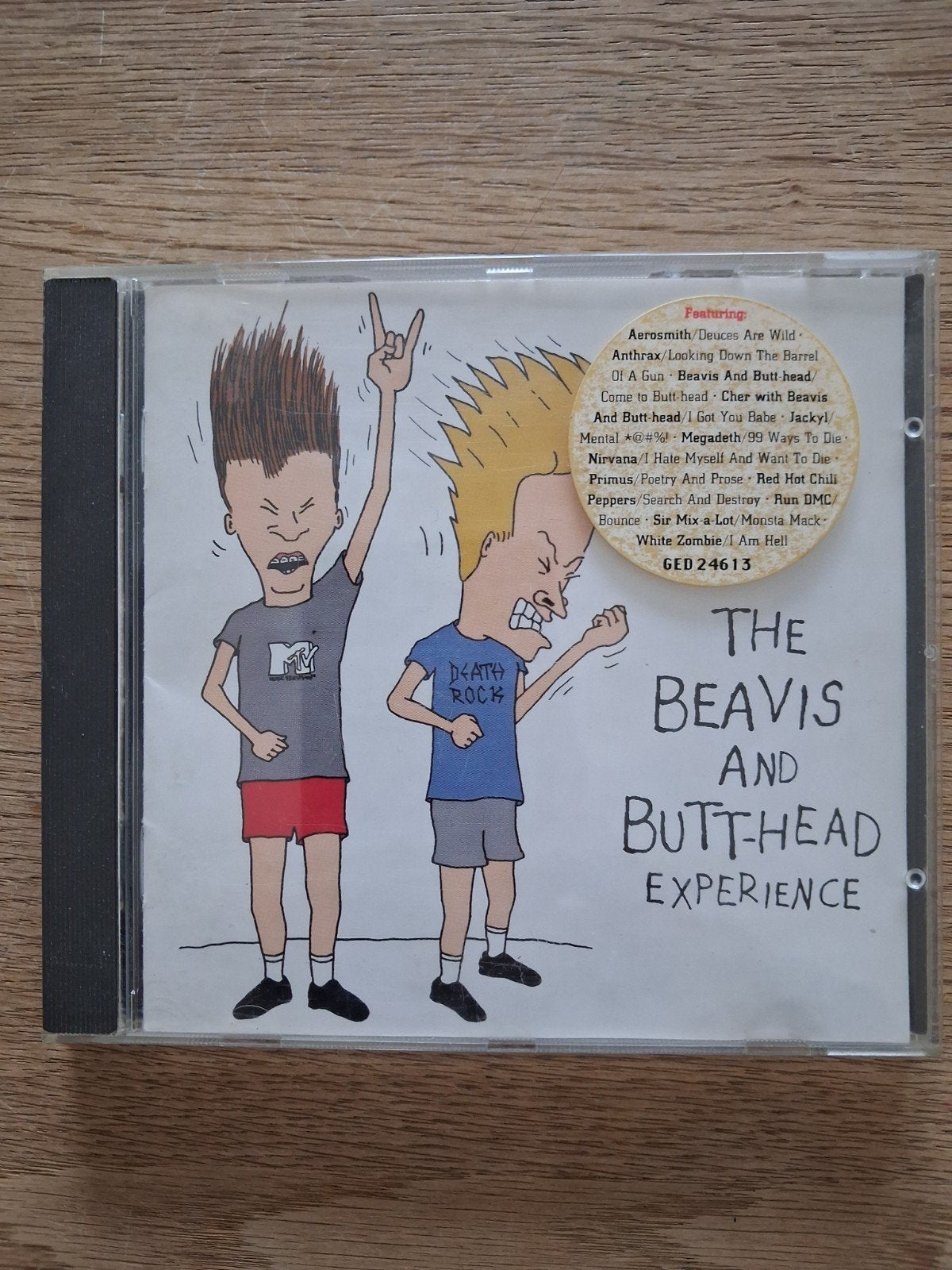 cd beavis and butt-head 1993, Ophalen of Verzenden