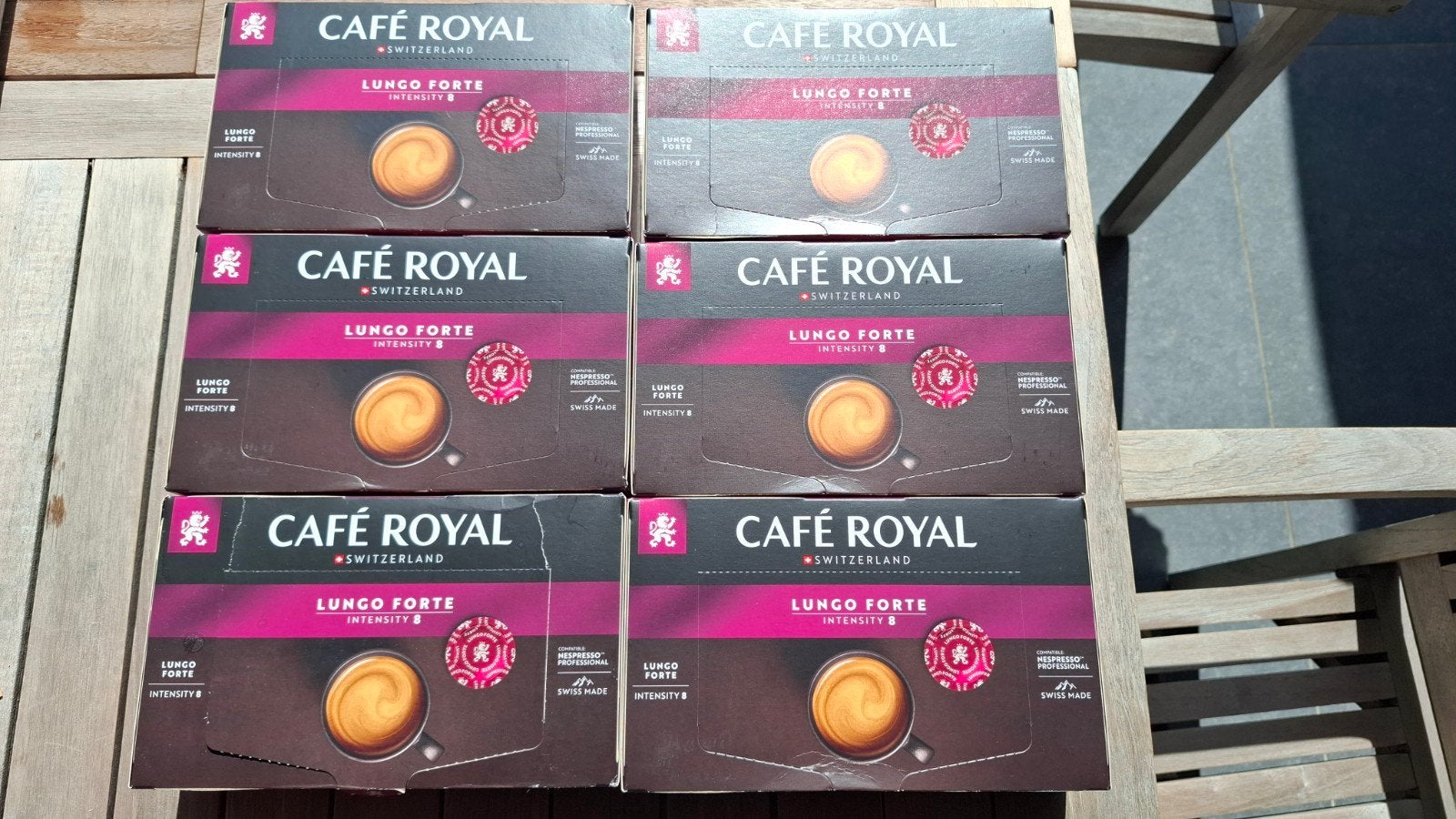 Koffiepads Lungo Forte (300 pads), Enlèvement