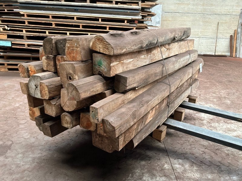 Balken in Teak hout (38x), Zakelijke goederen
