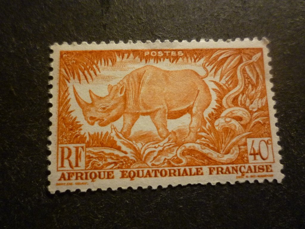 Afrique équatoriale française 1947 Mi FR-EQ 264(o) Oblitéré, Envoi, Affranchi
