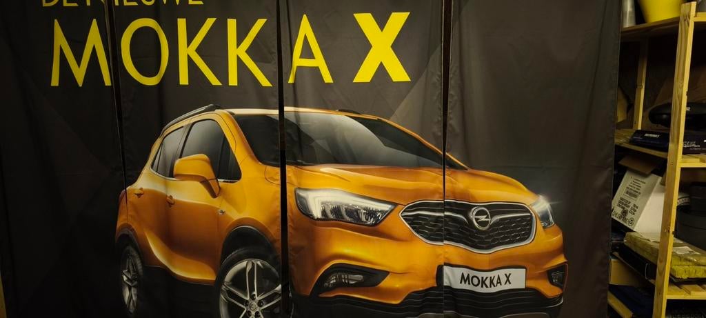 Originele doek van de Opel Mokka., Hobby en Vrije tijd, Ophalen of Verzenden, Nieuw
