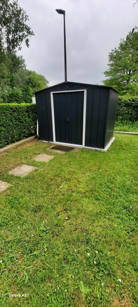 Abri de jardin en alu L:2m50  Pr:1m70  H:1m80, Enlèvement, Abri de jardin