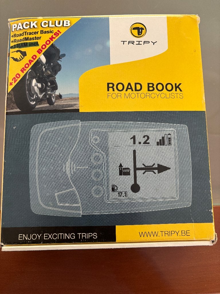 Carnet de voyage Tripy, Motos, Envoi, Comme neuf