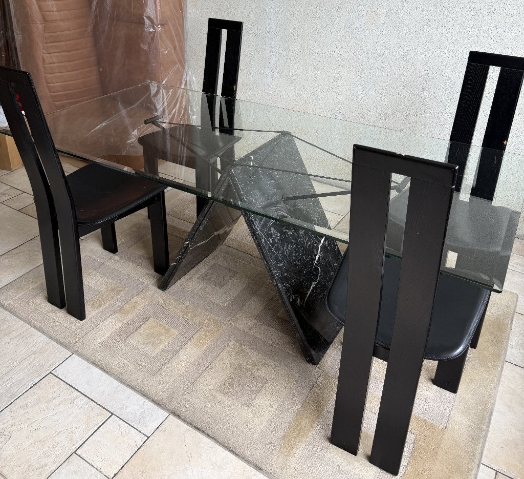 Eettafel, Gebruikt, 150 tot 200 cm, Modern, Vier personen