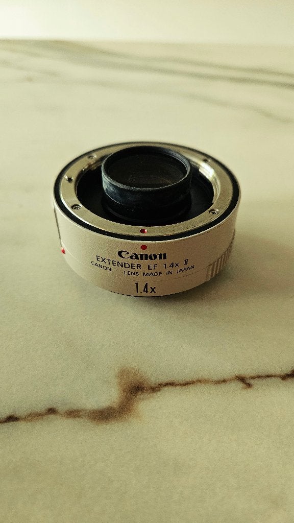 Canon Extender EF 1.4x II, Ophalen of Verzenden, Zo goed als nieuw, Telelens
