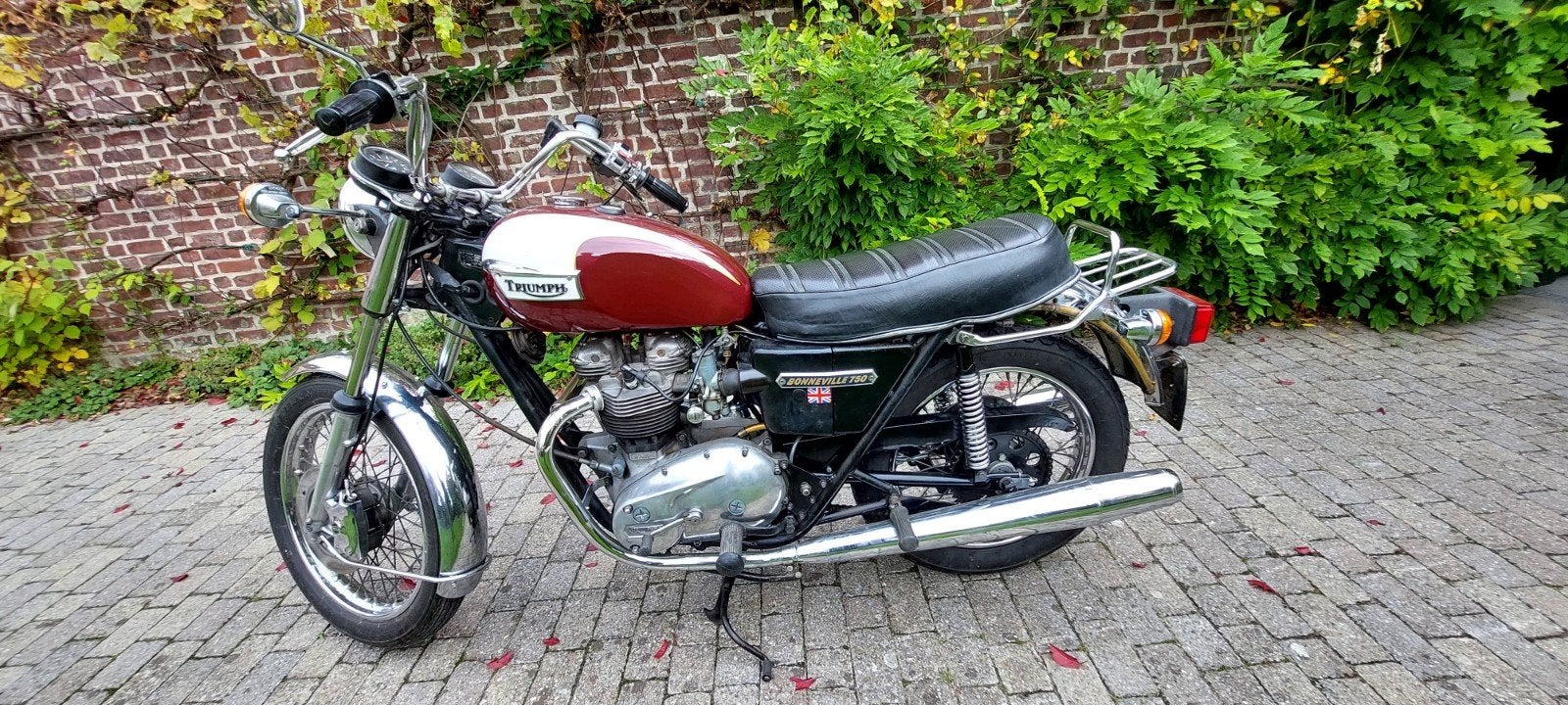 TRIUMPH BONNEVILLE 750 T140V, 750 cm³, Occasion, Plus de 35 kW, 2 cylindres