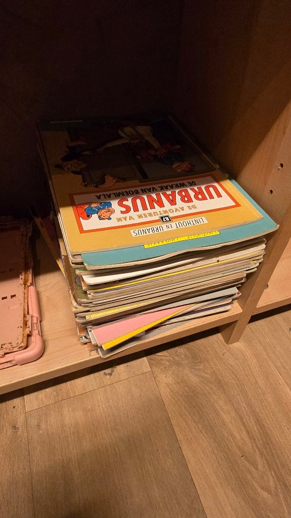 Urbanusstrips, Boeken, Ophalen