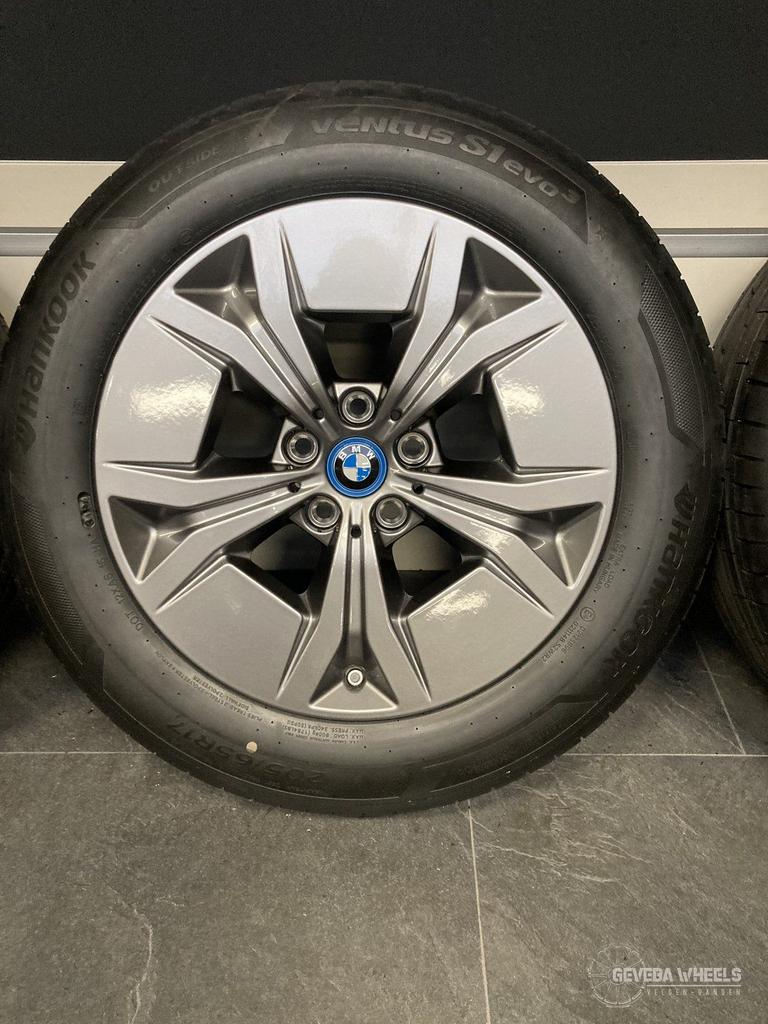 17” originele BMW IX1 X1 U11 / X2 U10 velgen + banden 5x112, Pneus et Jantes, Véhicule de tourisme, Pneus été, -