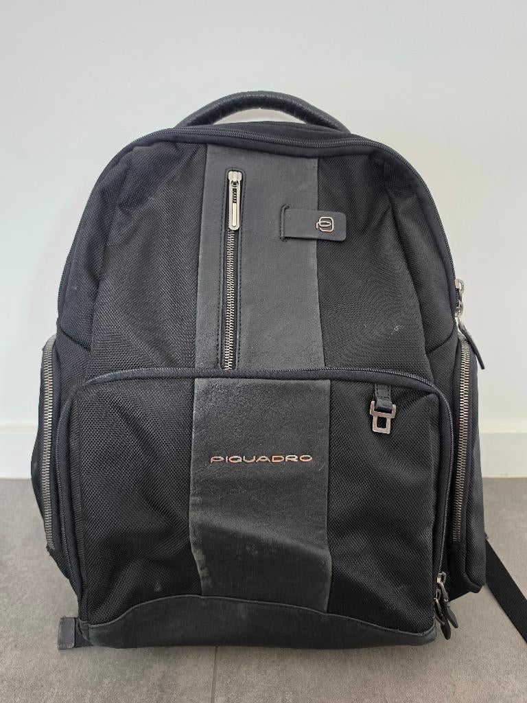 Rugzak - Piquadro, Informatique & Logiciels, Sacoches d'ordinateur portable, Enlèvement, 16 pouces, Comme neuf, Sac à dos