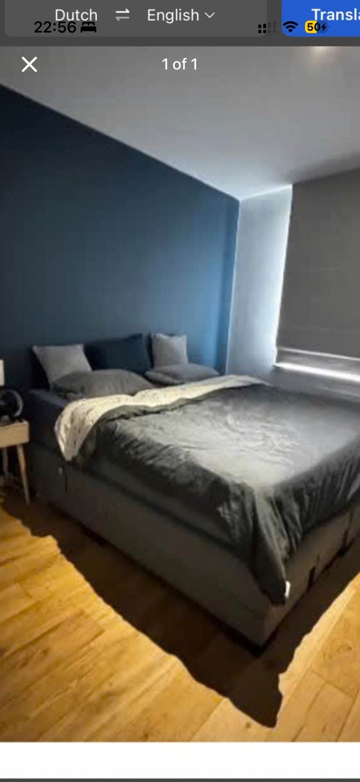 Elektrische boxspring, Huis en Inrichting, Slaapkamer | Boxsprings, Ophalen, Zo goed als nieuw