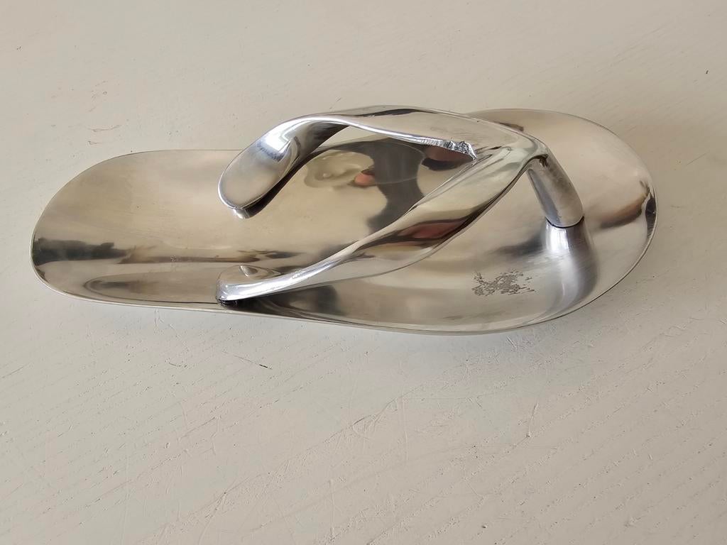 Nouvelle boîte à bijoux en métal Flip Flop pour bonbons, Enlèvement ou Envoi