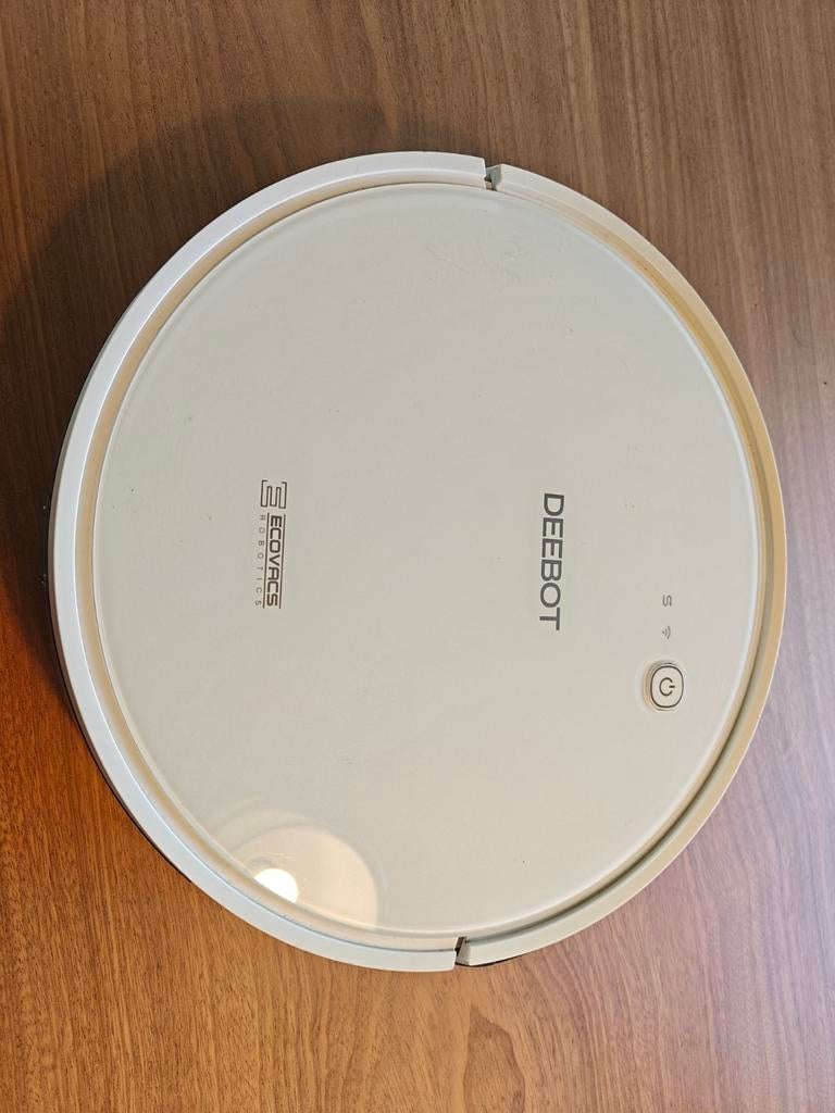 Robotstofzuiger met dweilfunctie - Ecovacs Deebot, Enlèvement, Utilisé, Réservoir, Aspirateur