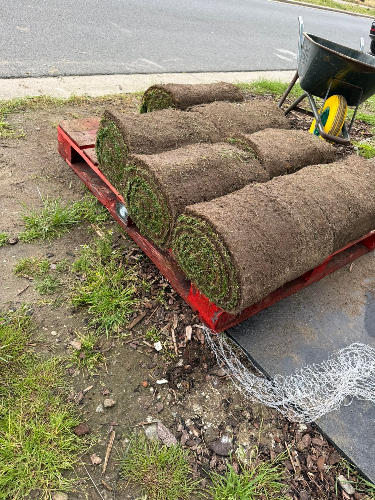 7m2 grasmatten vandaag geleverd, Ophalen, Zo goed als nieuw