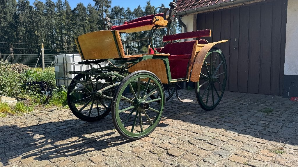 Prachtige gerestaureerde koets / rijtuig te koop, Dieren en Toebehoren, Rijtuigen en Koetsen, Zo goed als nieuw, Paard of Pony
