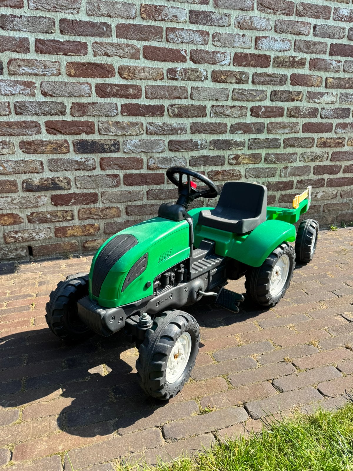 Tractor met kar te koop, Ophalen, Gebruikt