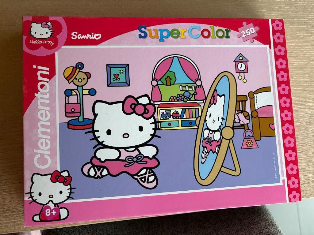 Puzzel Hello Kitty 250 stukjes, Hobby en Vrije tijd, Ophalen, Minder dan 500 stukjes, Gebruikt, Legpuzzel