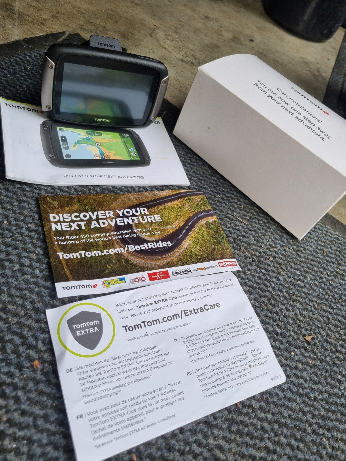 Gps moto tomtom rider 450, Motos, Accessoires | Systèmes de navigation, Enlèvement ou Envoi