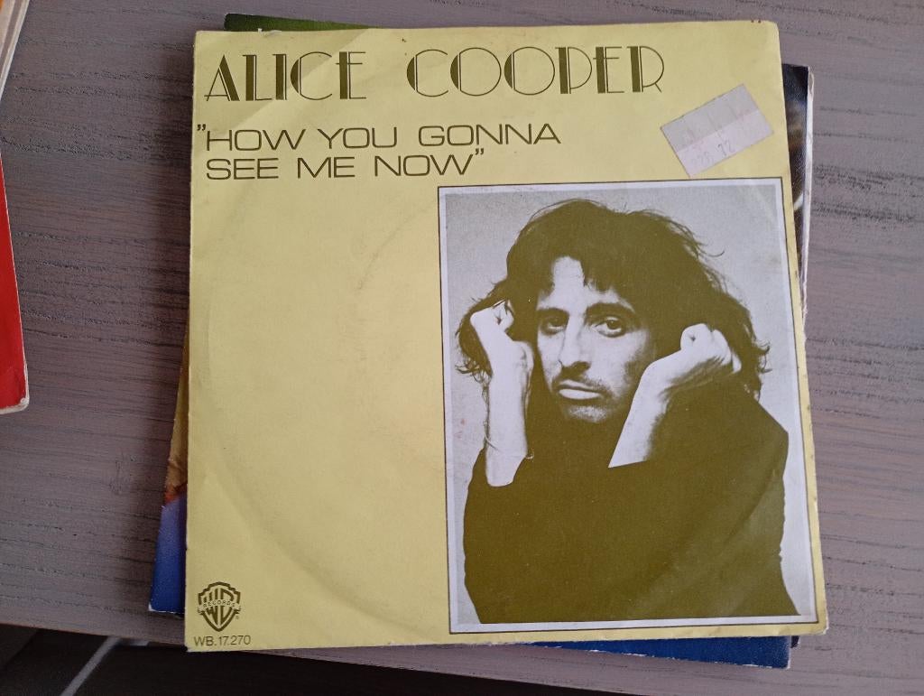 Alice Cooper - How you gonna see me now ?, Cd's en Dvd's, Vinyl Singles, Gebruikt, 7 inch, Single, Ophalen of Verzenden