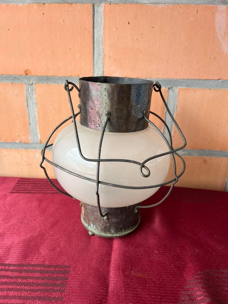Oude scheepslamp, Ophalen of Verzenden