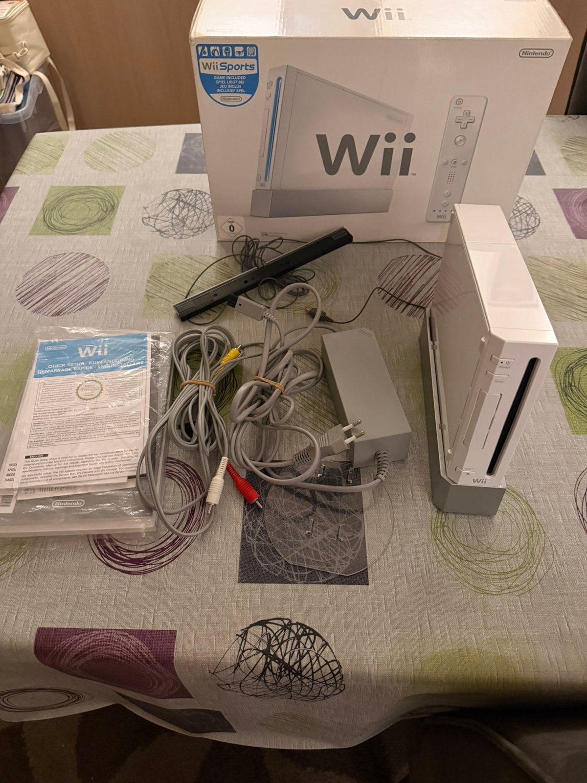 Nintendo wii met 18 games, Enlèvement, Comme neuf