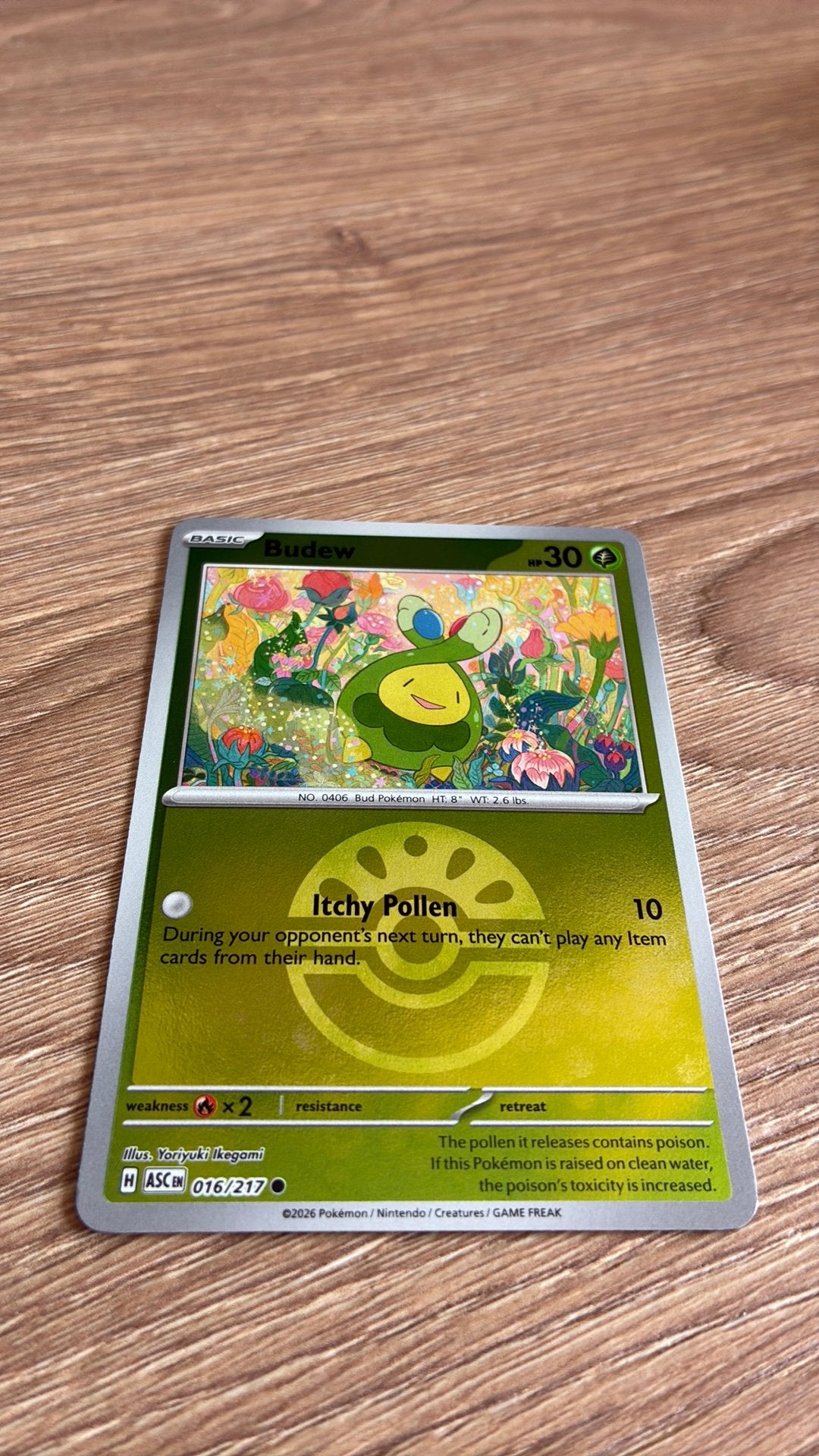 Budew #016 Reverse Friend Ball - Ascended Heroes - Pokemon, Enlèvement ou Envoi, Comme neuf