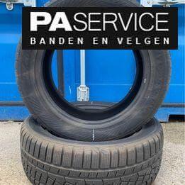 2x Yokohama 235 55 18 winterbanden 7,4 mm, Gebruikt, Velg(en), -, -
