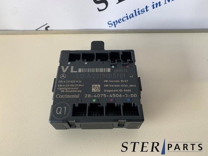 Module verrouillage central des portes d'un Mercedes SL, 3 mois de garantie, Utilisé, -, -