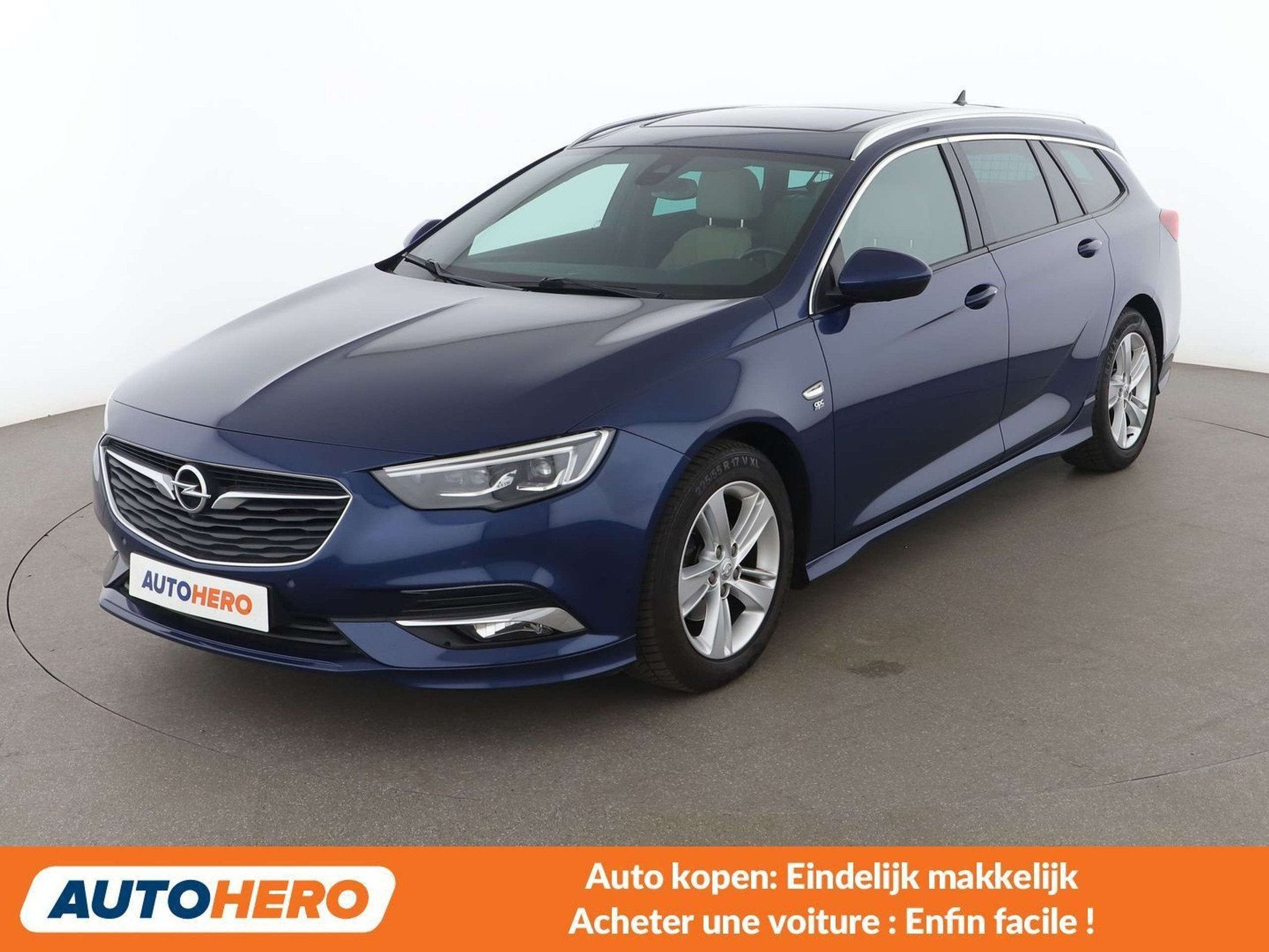 Opel Insignia 1.5 SIDI Turbo INNOVATION (bj 2020, automaat), Auto's, Gebruikt, 161 g/km, Blauw, 5 deurs