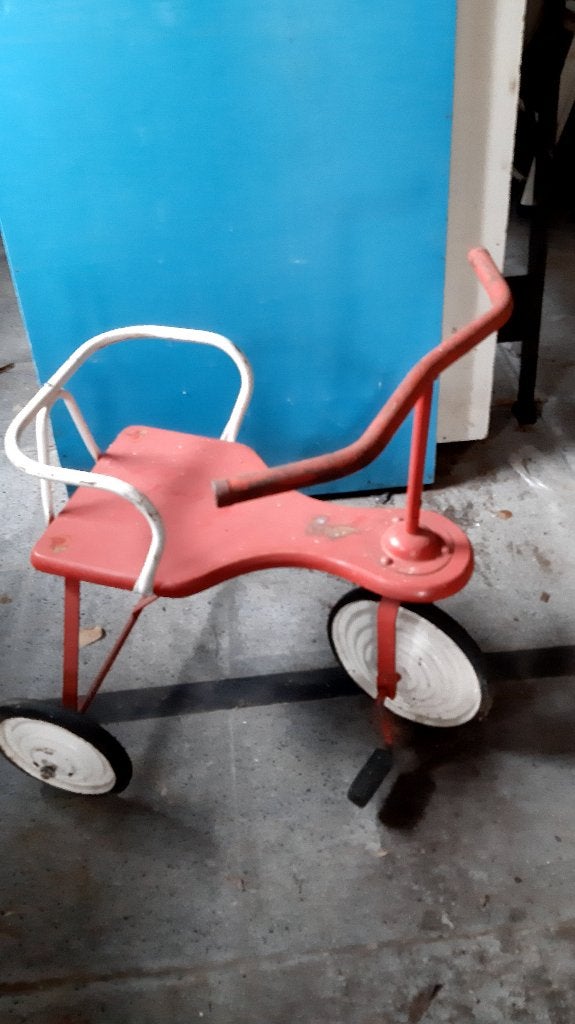 kinder driewieler, Fietsen en Brommers, Ophalen, Gebruikt