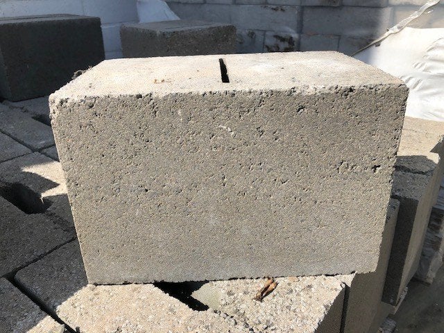 betonblokken, Enlèvement, Neuf, Béton