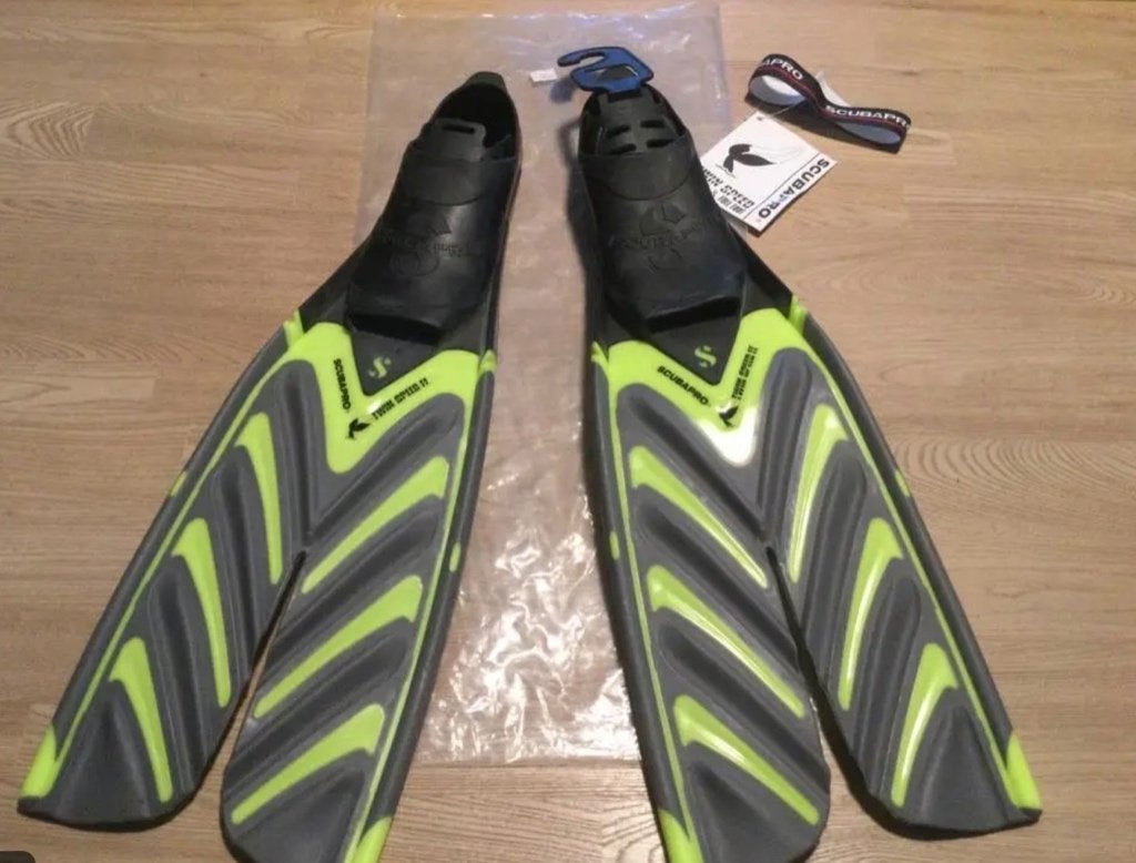 Scubapro Twin Speed size 38/39 - Ecocheques, Enlèvement ou Envoi, Neuf, Palmes de natation ou de plongée