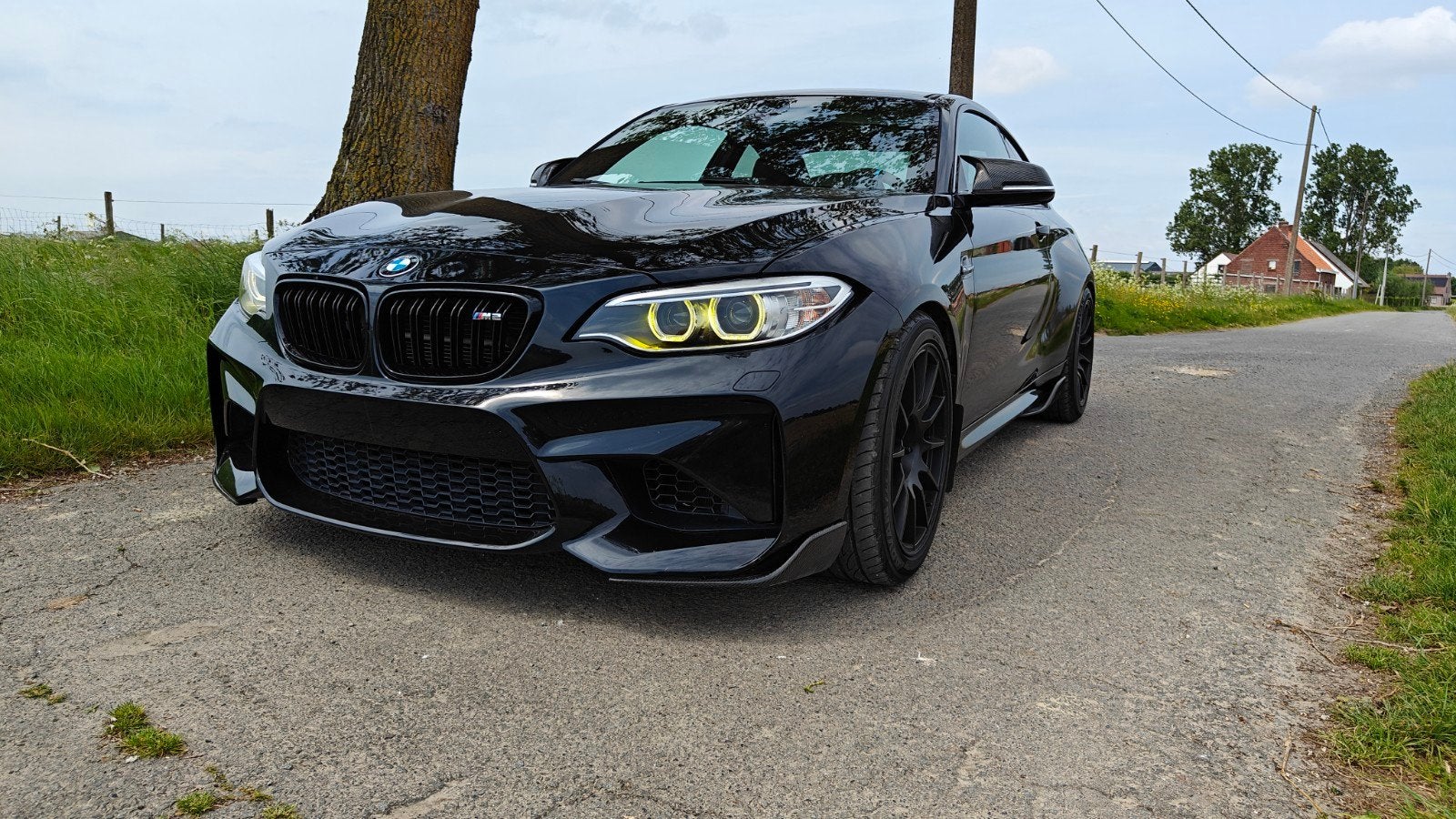 bmw m2, Auto's, Automaat, Achterwielaandrijving, 2 Reeks, Zwart