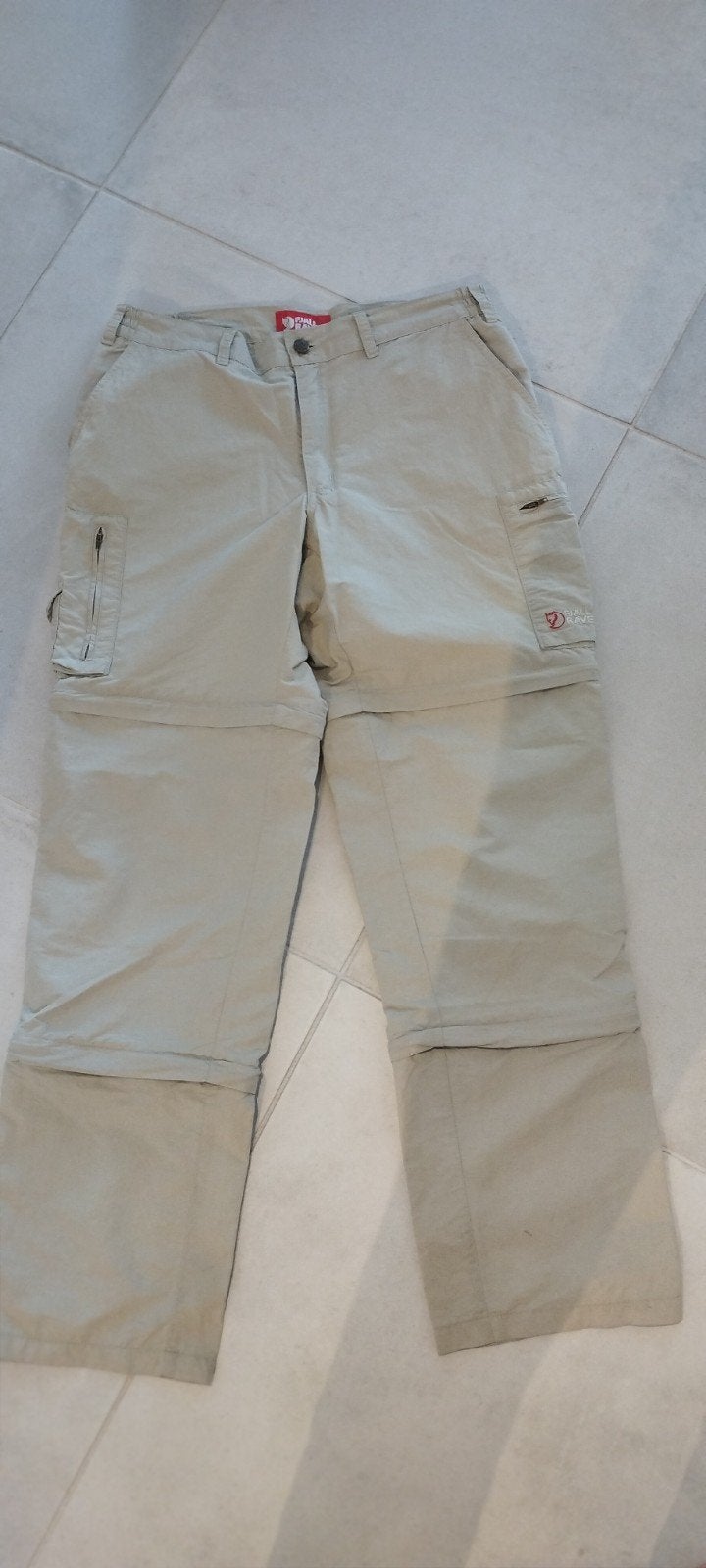 Fjallraven 3-in-1 broek, Ophalen