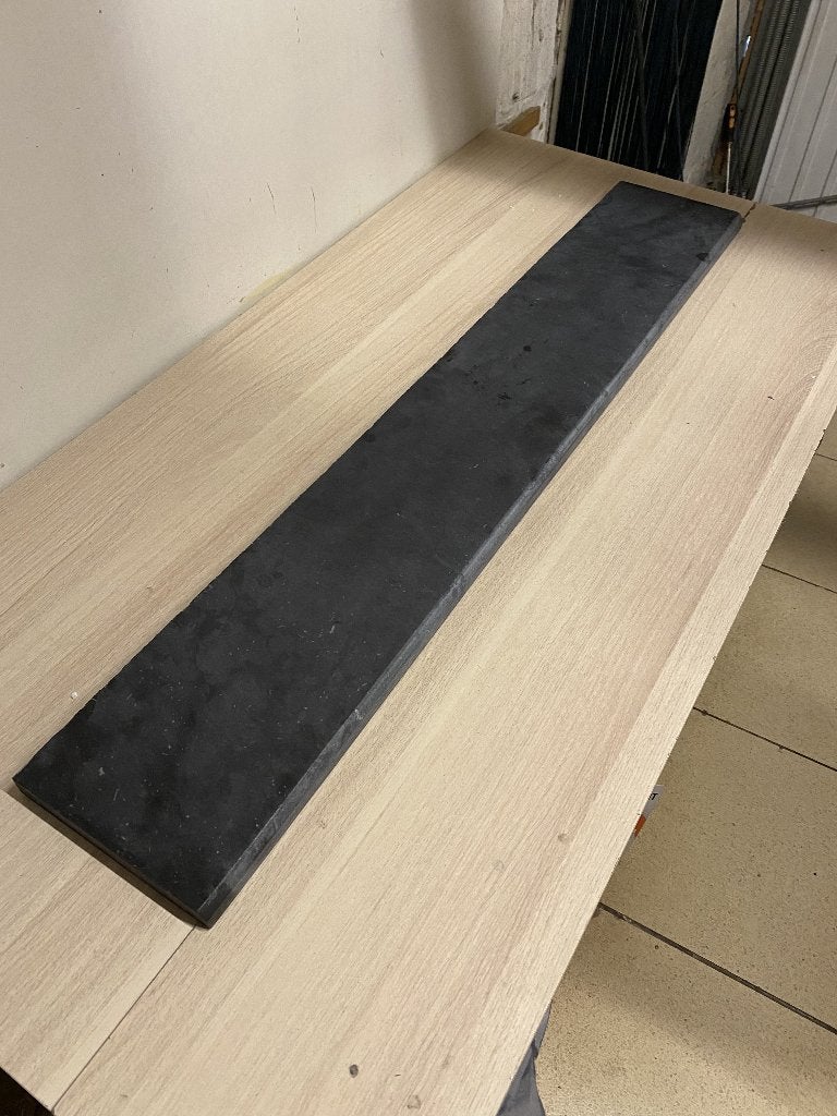 Tablette en pierre bleue naturelle – 100  17  2 cm, Bricolage & Construction, 50 à 150 cm, Pierre ou Argile, Enlèvement, Utilisé