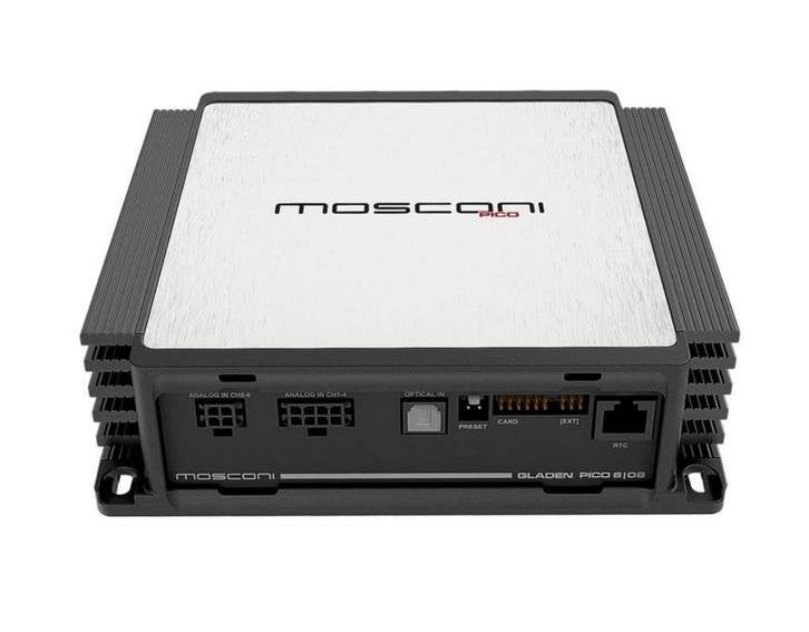 MOSCONI Pico 6|8 DSP - 6-kanaals versterker met DSP, Autos : Divers, Haut-parleurs voiture