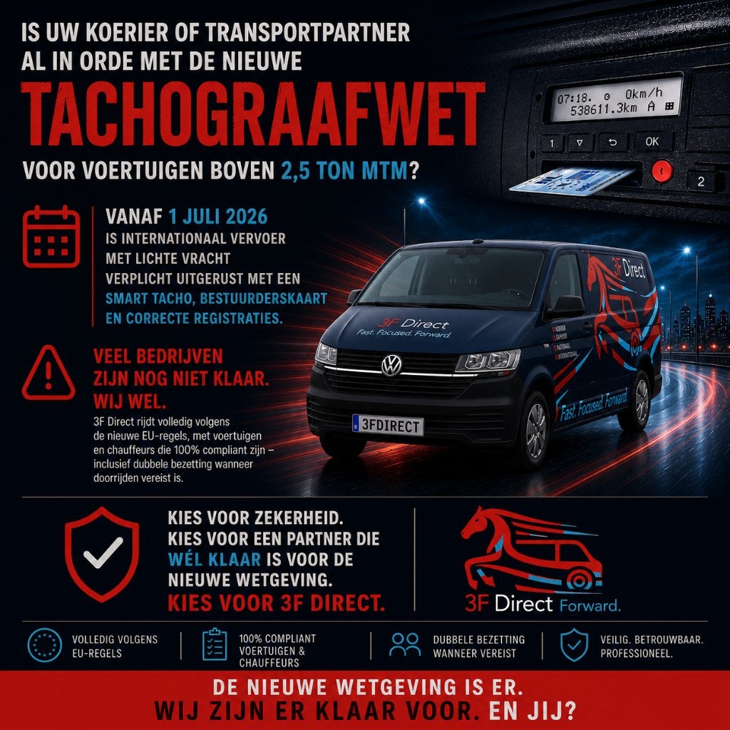 3F Direct - Koerier en Verhuizingen, Services de coursiers