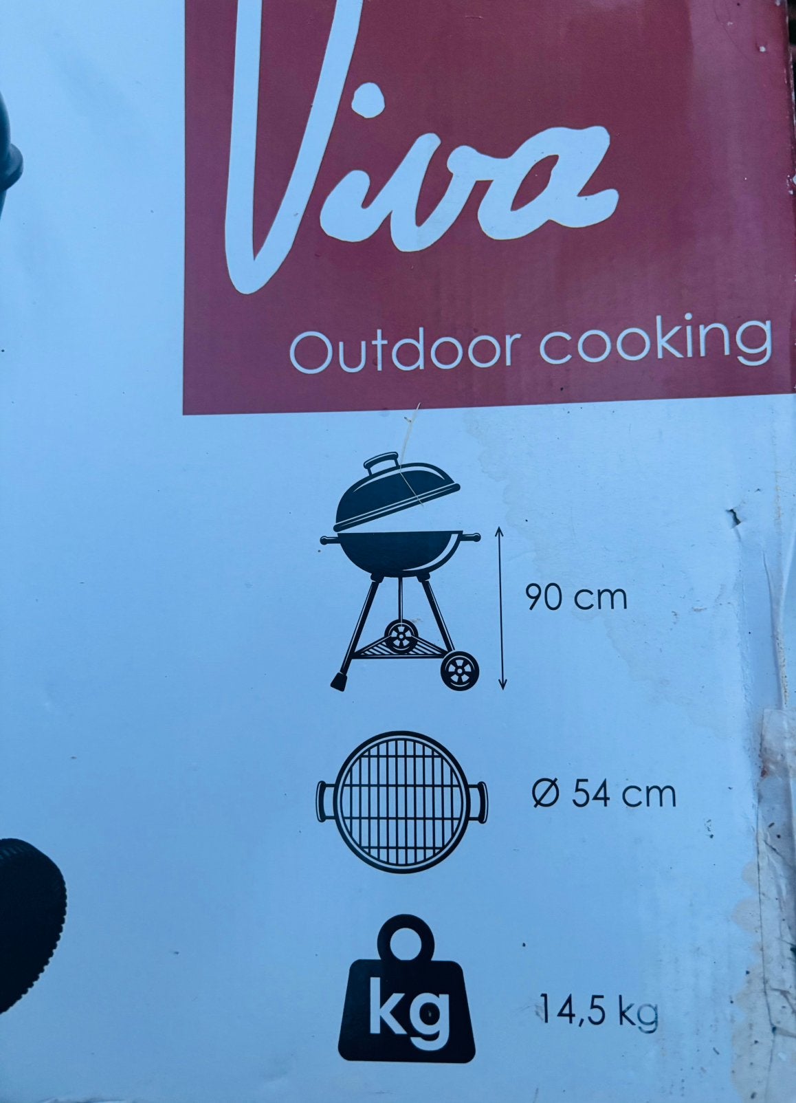 Viva Globe 56 BBQ (Nieuw), Ophalen, Nieuw