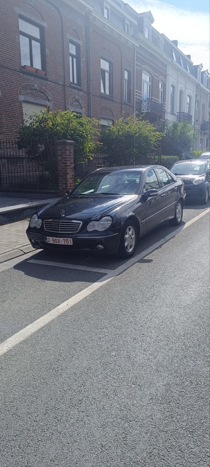 Mercedes C220 CDI Elegance, Auto's, Particulier, Leder, Te koop, Lederen bekleding