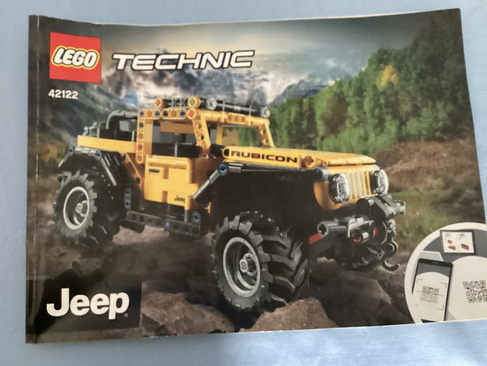 Lego technic 42122 JEEP, Ophalen of Verzenden, Zo goed als nieuw, Lego, Technic