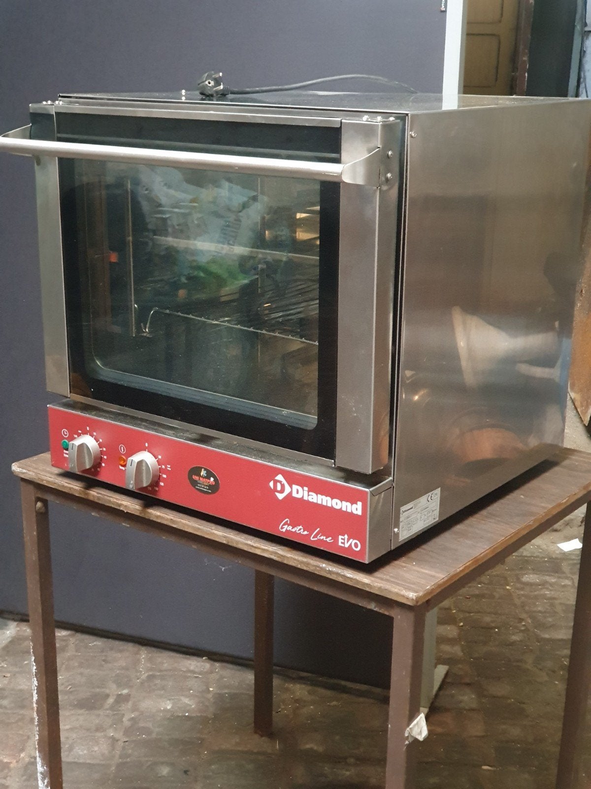 220V DIAMANTOVEN VAN PROFESSIONELE KWALITEIT (nieuw 1100€) 2, Ophalen of Verzenden, Gebruikt, Ovens, Microgolfovens en Steamers