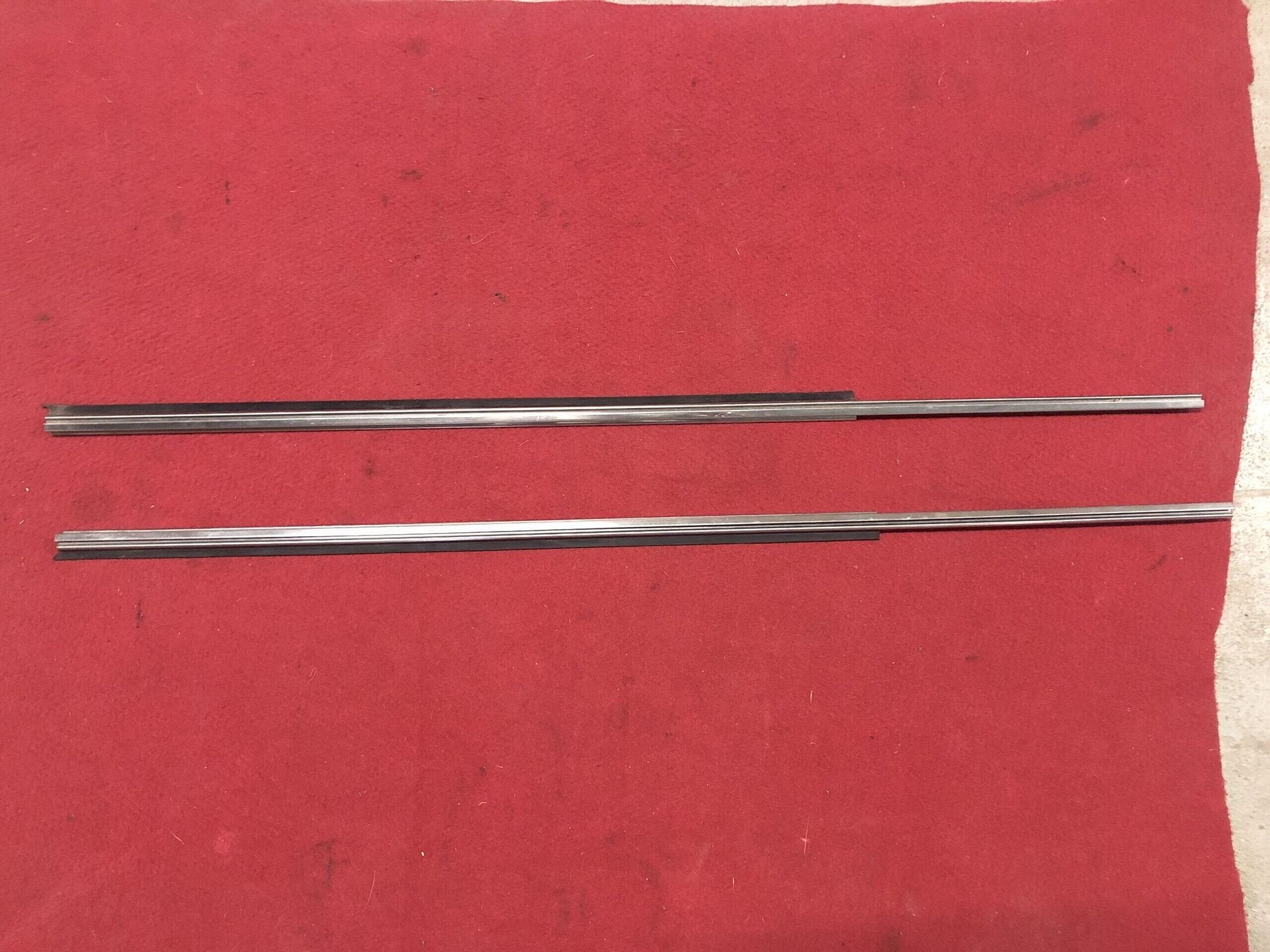 Lancia Beta Spider Zagato deurlijst met rubberen strip, -, Utilisé, -, Lancia