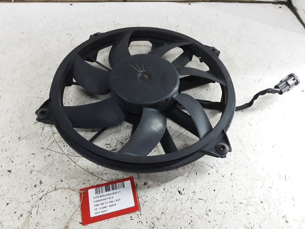 VENTILATEUR RADIATEUR MOTEUR Citroën Berlingo (9661571480), Citroën, Mevr. I. Hauben, Utilisé, Rue de l'Espoir 34 34
4030  GRIVEGNÉE, BE