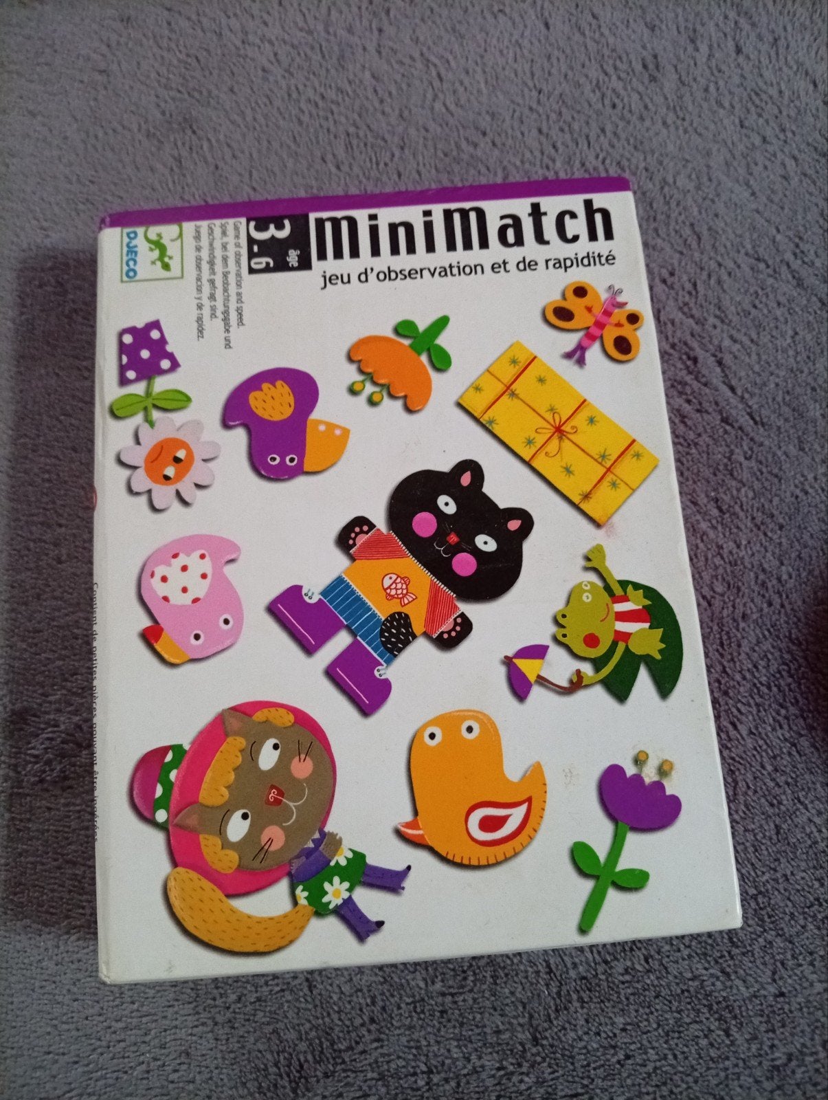 jeux minimatch, Hobby & Loisirs créatifs, Cinq joueurs ou plus, Enlèvement ou Envoi, Comme neuf, Djeco