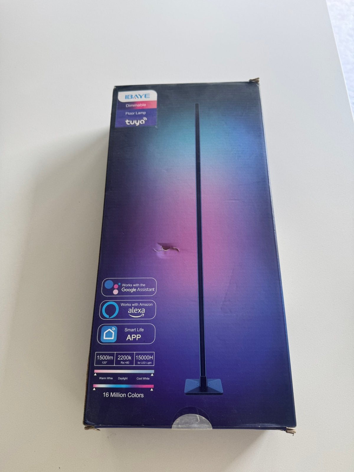 Lampadaire multicolore moderne, Enlèvement ou Envoi, Neuf