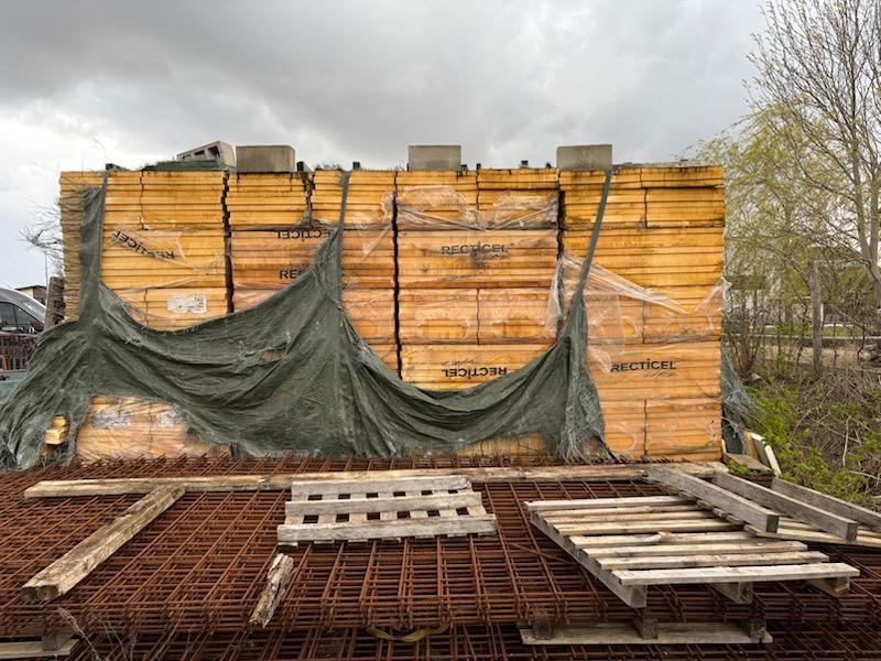 Spouwmuur Isolatie 14cm dikte lot, Ophalen