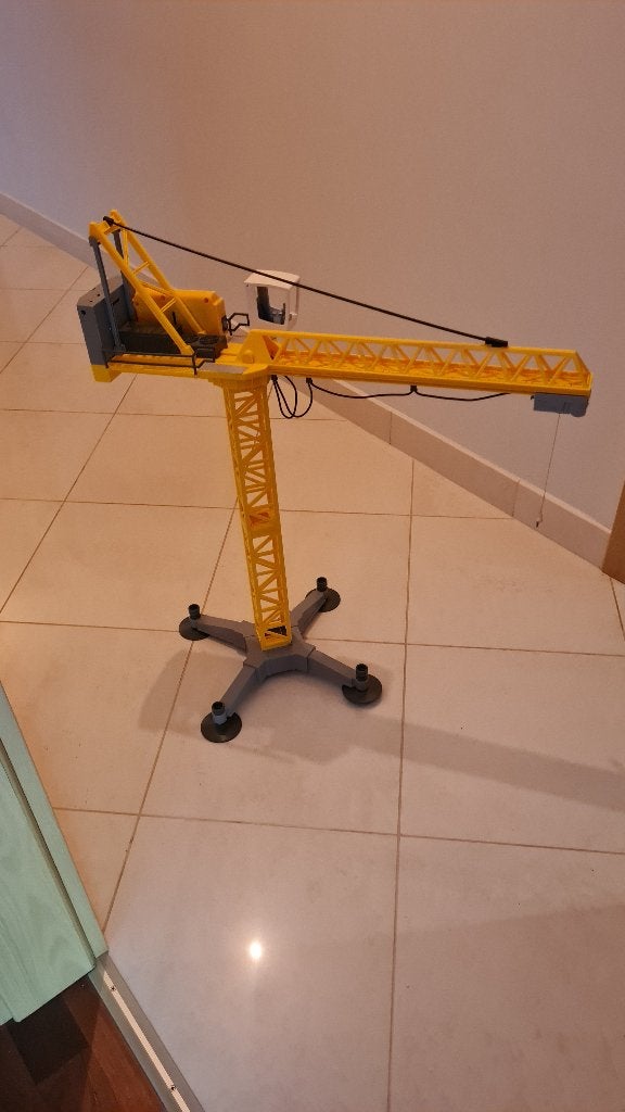 Playmobil City  Grande grue de chantier radio-commandée, Enlèvement, Comme neuf