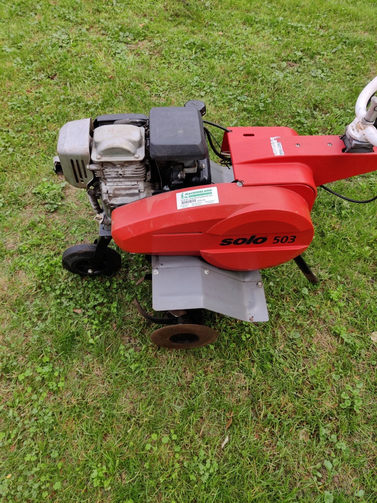 tuinfrees grondfrees solo 503 Honda motor, Doe-het-zelf en Bouw, Ophalen, Gebruikt, Benzine, Tuinfrees