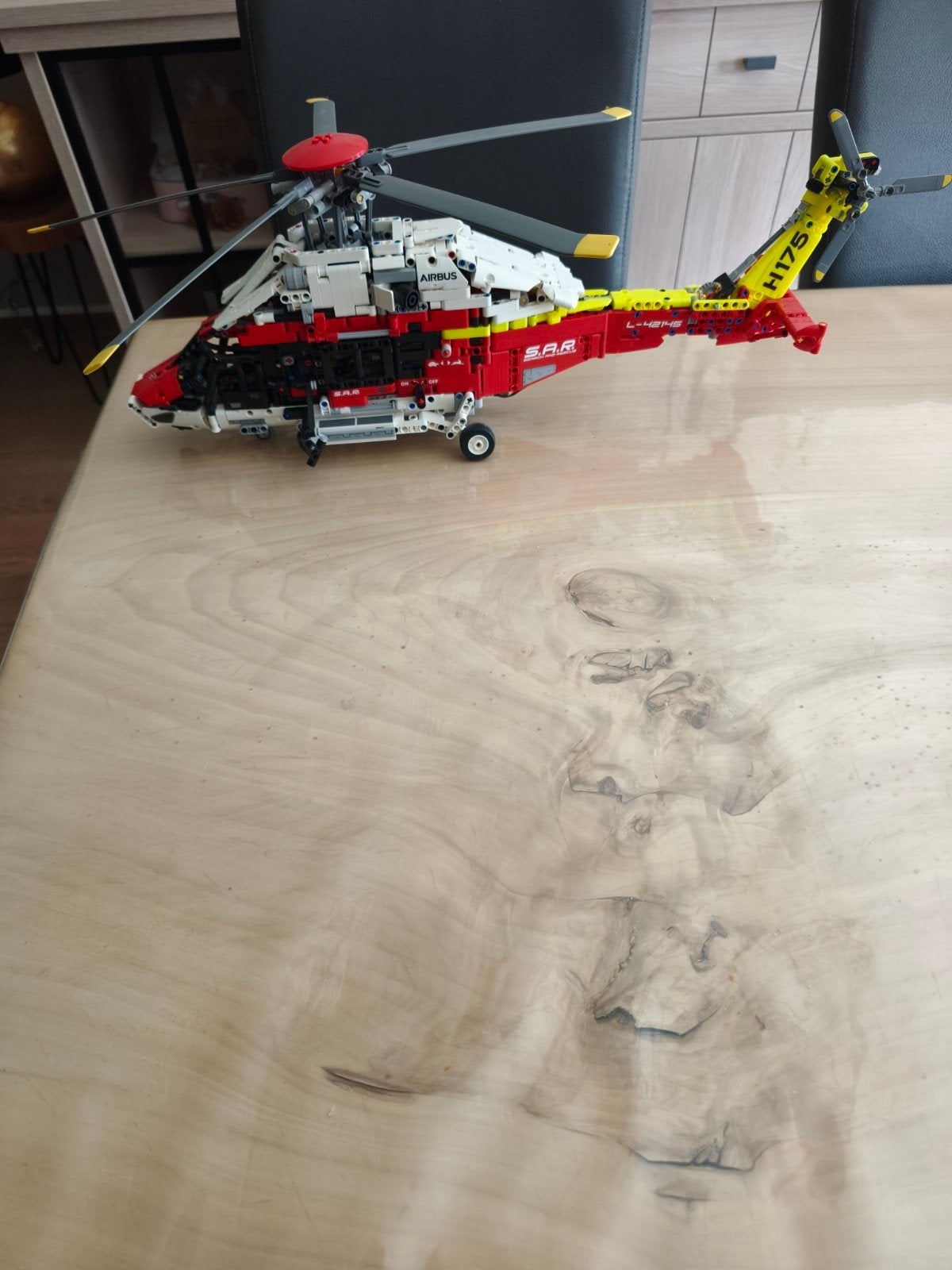 brandweerhelikopter lego, Hobby en Vrije tijd, Ophalen, Helikopter
