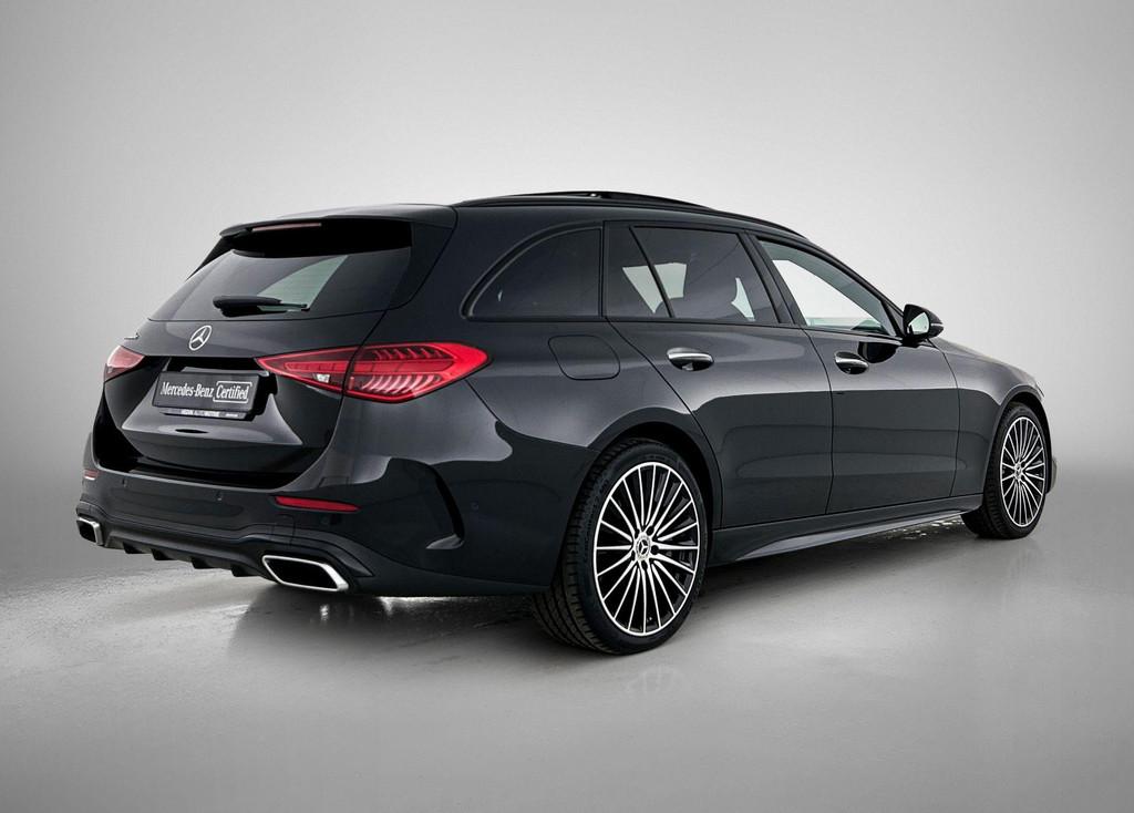 Mercedes-Benz C-Klasse 300 e Break AMG Line Night Pack | Pan, Auto's, Automaat, Zwart, 4 cilinders, Zwart