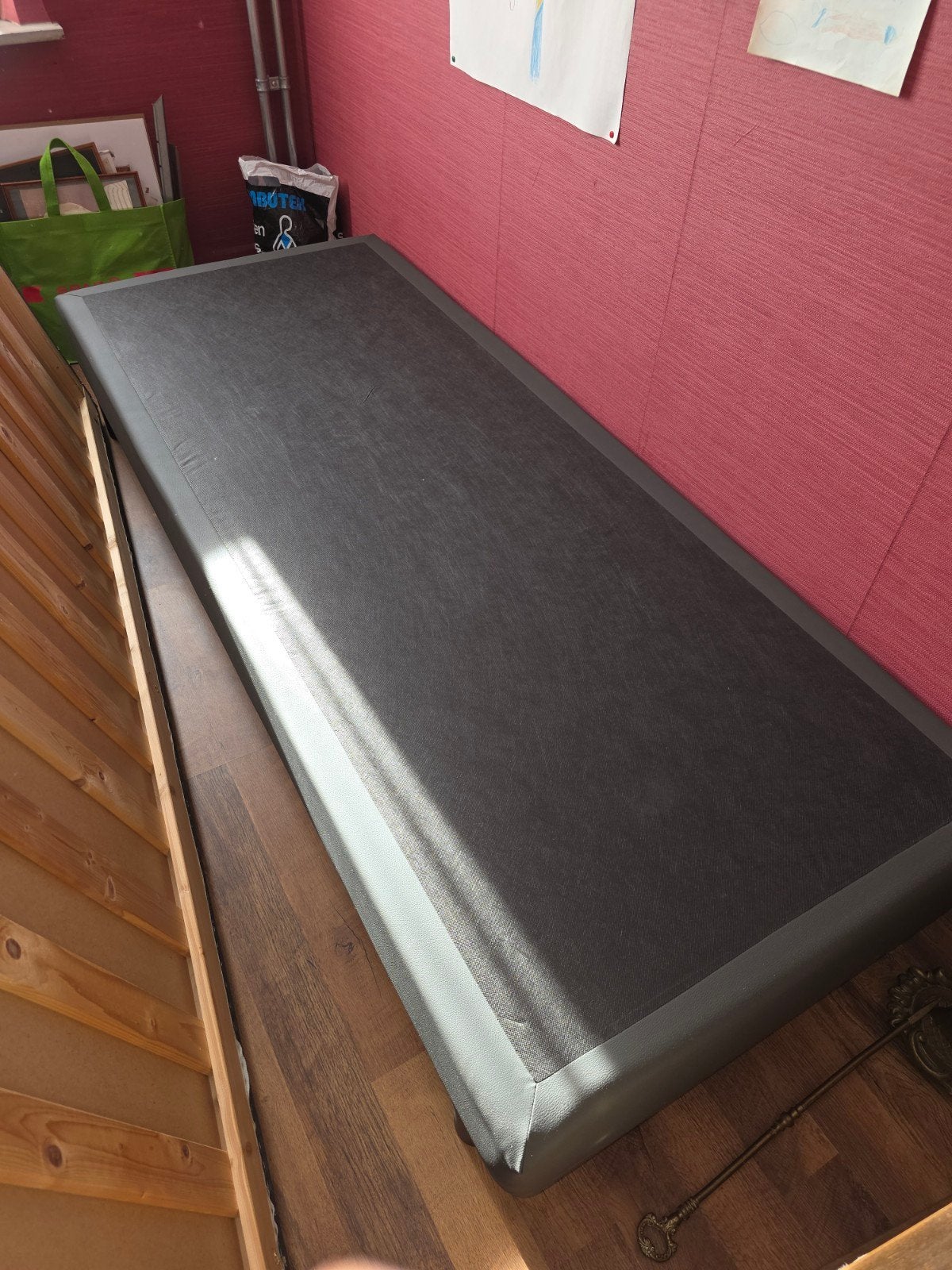 2 eenpersoons boxspring met matrassen, Ophalen, Eenpersoons, Zo goed als nieuw, 80 cm